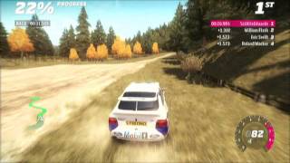 Forza Horizon - Hard Rally stage in B class but with a C class car