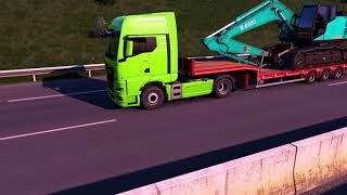 ETS2 V1.50 SUD DE FRANCE MAP V1.9.2 Aurillac to Chaptelat