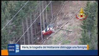 Pavia piange per la famiglia cancellata al Mottarone