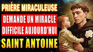 💖Prière À SAINT ANTOINE Pour Un Miracle Urgent - Prier Tous Les Matins Dès Que Tu Te Réveilles