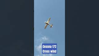 Cessna 172 - make a turn cross wind #spotting