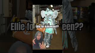 Becoming Elle the Elephant Halloween Pt 1 | #wnba #nyliberty