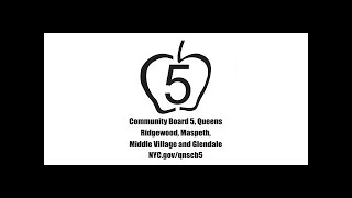 Queens Community Board 5 September 2023 Meeting