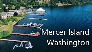 Drone Photography | Luther Burbank Park | Mercer Island | Washington Lake