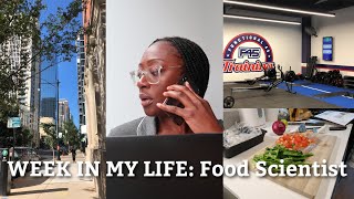 WEEKLY WORK VLOG | Food Scientist: global projects, staying healthy + my NEW job!