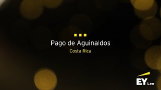 Pago de aguinaldos Costa Rica