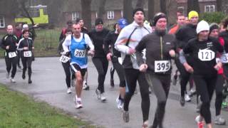 Winterstraßenlaufserie in Drelsdorf 1. Lauf am 6. Januar 2013