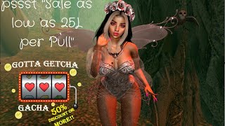 Second Life - Gotta Getcha Gacha -50% off pull price -Giveaway Galore