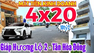 Bán nhà Mặt Tiền Bình Tân "CỰC TO." 4m x 21m giá rẻ | Sầm uất hợp kinh doanh