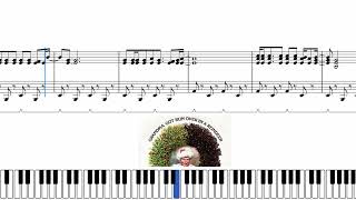 Grandma Got Run Over by a Reindeer | Piano Solo Level 6 with SHEET