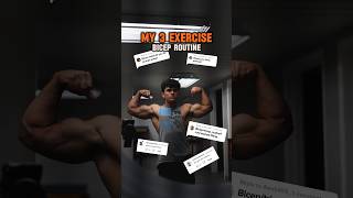 My 3 exercise bicep routine #bodybuilding #flexing #motivation #samsulek #aesthetic #bicepsworkout