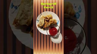 veg spring roll part2 #springroll #eveningsnacks #trending #viral #youtubeshorts #shortvideo #shorts