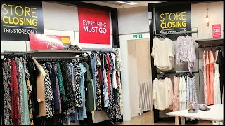 The Closing Down UK Store Debenhams 2021 Jumpers Cardigans Tops Sales Maine Regatta Mantaray