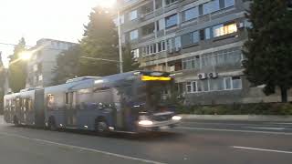 Автобус Solaris Urbino 18 III и електробус Irizar в град Бургас, 02.08.22