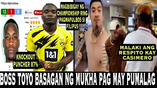 CASIMERO SURE NA ANG CHAMPIONSHIP RING FROM BOSS TOYO NG PINOY PAWNSTAR || QA FACE OF PHIL BOXING