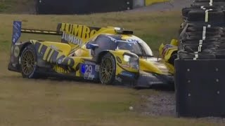 IMSA - 2021 Rolex 24 - Chicane Crash