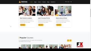 EduChamp - Education React Template institute education