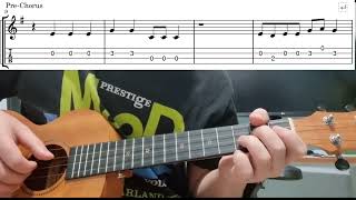 River (Miley Cyrus) - Easy Beginner Ukulele Tab With Playthrough Tutorial Lesson