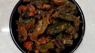 Bhindi pyaz with in 10 mins#shorts# youtube shorts#