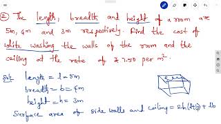 #CBSE-9TH MATHS#SURFACE AREAS AND VOLUMES#EXERCISE13.1-1,2,3 PROBLEM SOLUTIONS ON TOTAL, LATERAL-S.A