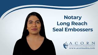 Acorn Sales Notary Long Reach Seal