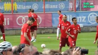 Teil 2: FC Bayern München Training am 11.05.2016