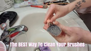 The BEST Way To Clean Your Makeup Brushes for CHEAP!