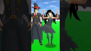 Davil girl and Boy Tuko Tuko To Ta Ta Very Funny 🤣#shorts #sakuraschoolsimulator #viralvideos