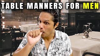 Mastering Table Manners for Men: Essential Etiquette Tips Every Gentleman Should Know