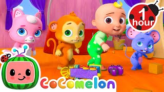 Who Made This Colorful Toy Mess? | 1 Hour of CoComelon Animal Time Nursery Rhymes