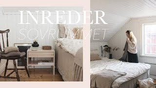 Inreder sovrummet i det lilla huset