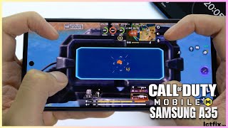 Samsung Galaxy A35 Call of Duty Mobile Gaming test CODM Update | Exynos 1380, 120Hz Display