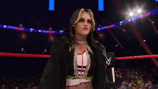 WWE2K22 MAIN EVENT JAMIE HAYTER IN RING DEBUT