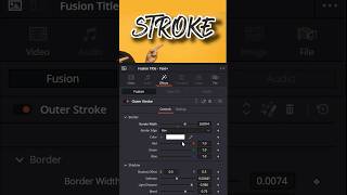 NEW FEATURE! Add Outline & Drop Shadow! - DaVinci Resolve