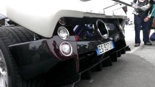 Pagani Zonda F revs