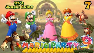 Mario Party 9 Party Mode #7 DK's Jungle Ruins