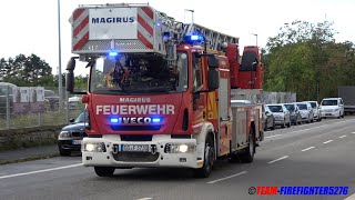 [Feuer im Umwelt- und Nachbarschaftshaus] Abschlussübung Freiwillige und Jugendfeuerwehr Kelsterbach