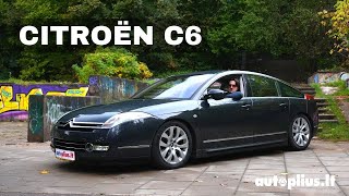 Citroen C6: automobilis, kurį rinkosi prezidentai.