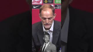 THOMAS TUCHEL quotes PELE in FIRST ENGLAND PRESS CONFERENCE 🏴󠁧󠁢󠁥󠁮󠁧󠁿 #shorts #football #soccer