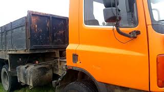 1999 Daf 75CF - Walk around and engine cold start.