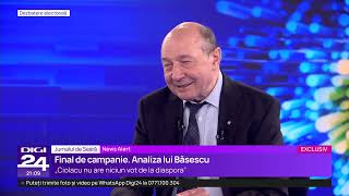 Băsescu despre prezidențiabili: Ciolacu, „un unsuros”. Geoană, „un balon umflat”, Ciucă, „un laș”