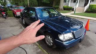 95 Mercedes S600  Japanese import