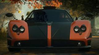 Need for Speed The Run - Pagani Zonda Cinque vs. Cop Gallardo ❙ State Forest ❙ Off HUD