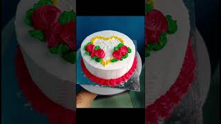 anniversary special heart designing cake 🎂