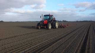 Valmet 6600E sowing sugarbeets