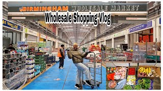 I Went to Birmingham Wholesale Market &was Wowed! Largest Food Market in Birmingham UK 🇬🇧#marketVlog