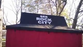 lookout mountain tennessee Ruby Falls incline railway rock city