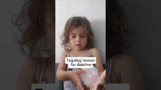 Ep1 Tagalog lesson for Adeline. #tagalog #tagaloglessons #russianfilipino