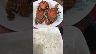 Oysters, crabs ,goat meat #food #like #subscribe #seafoods