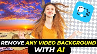 Remove any Video Background with Movavi AI Tool 2023 (for BEGINNERS)